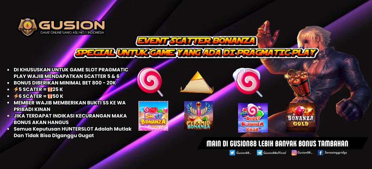 EVENT SCATTER SLOT BONANZA FAMILY